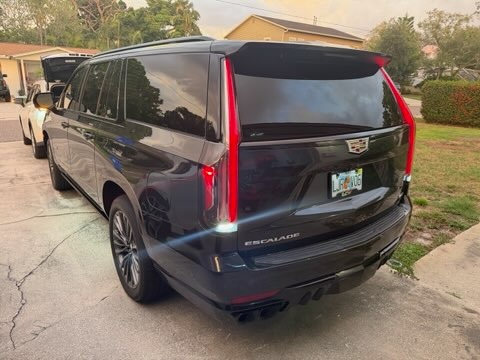 Cadillac Escalade Rear Privacy Window Tint
