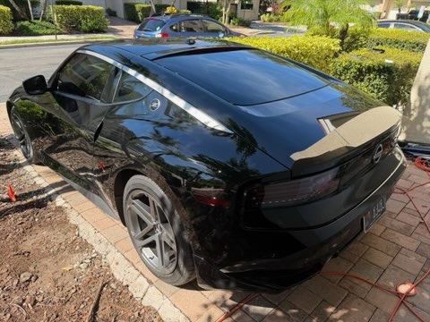 Nissan Z Rear Fastback Window Tint